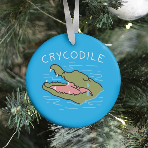 Crycodile Crocodile Ornament