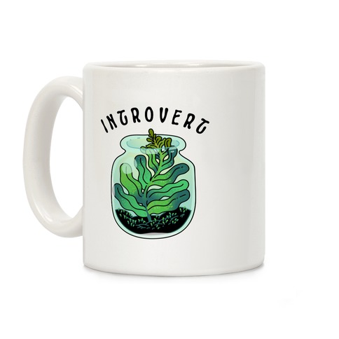 Introvert (Plant in a Terrarium) Coffee Mug