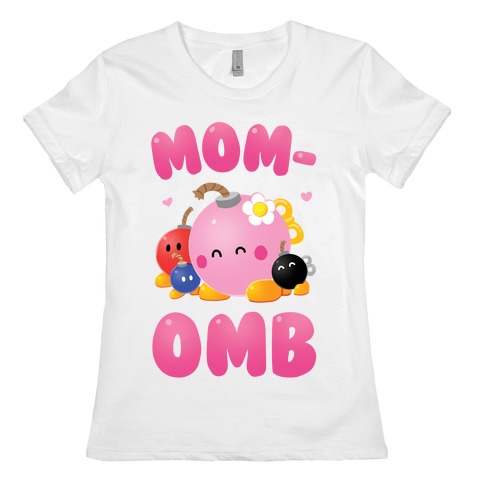 Mom-omb Womens T-Shirt