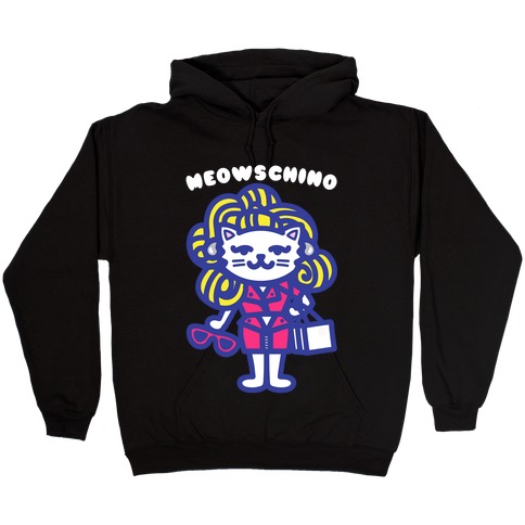 Meowschino Parody Hooded Sweatshirt