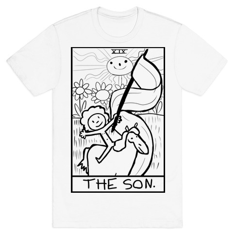 Badly Drawn Tarots: The Sun T-Shirt