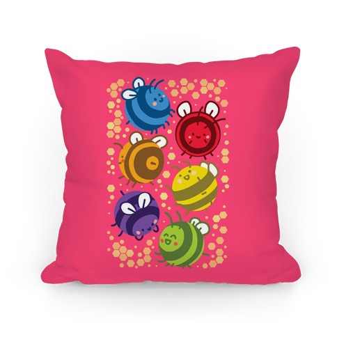 Orb Bees Pillow