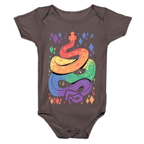 Pride Snakes: Gay Baby One-Piece