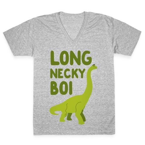 Long Necky Boi V-Neck Tee Shirt