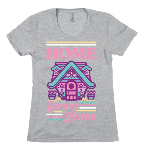Home Sweet Home Mermaid Series Exterior Womens T-Shirt