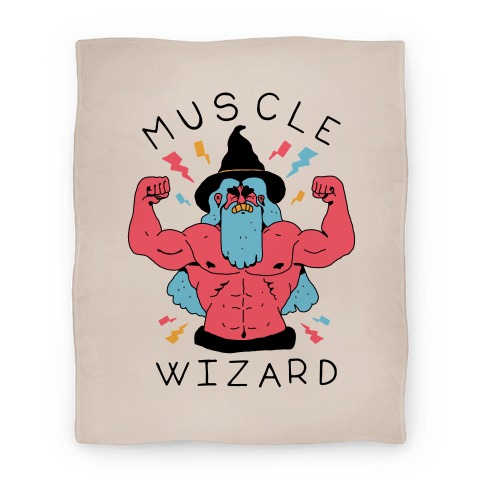 Muscle Wizard Blanket