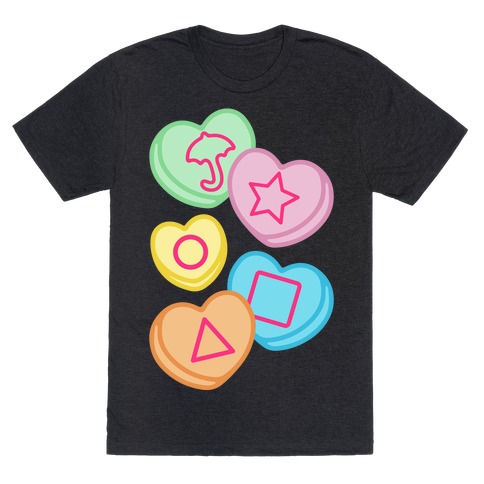 Candy Hearts Honey Comb Candy Parody T-Shirt
