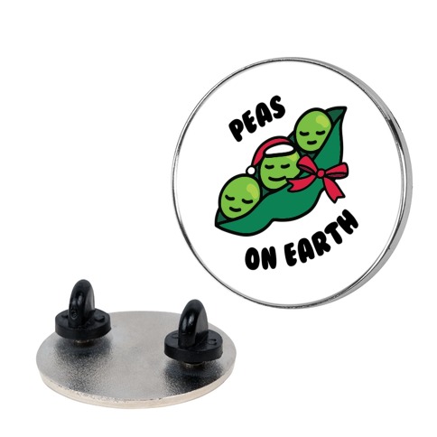 Peas on Earth Pin