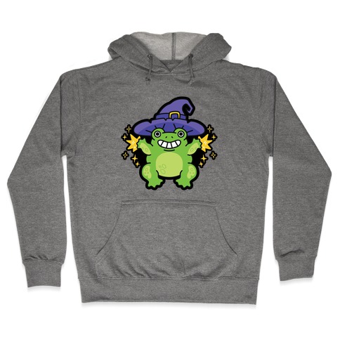 Magical Frog Witch Hooded Sweatshirt