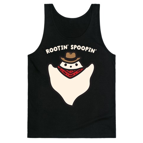 Rootin' Spoopin' Cowboy Ghost Tank Top
