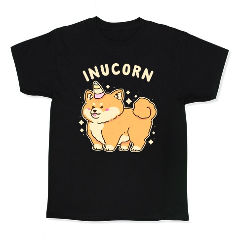 Inucorn (Kawaii Shiba Inu Unicorn) Kids T-Shirt