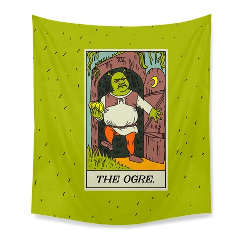 The Ogre Tarot Card Tapestry