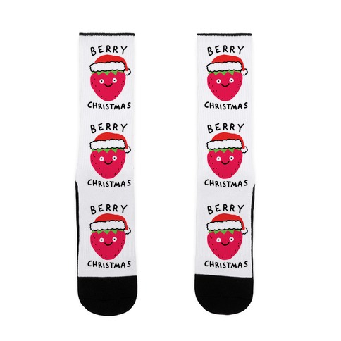 Berry Christmas Sock