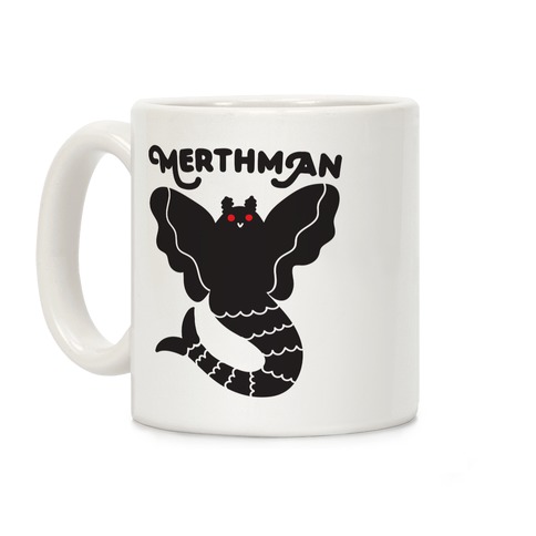 Merthman (Mermaid Mothman) Coffee Mug