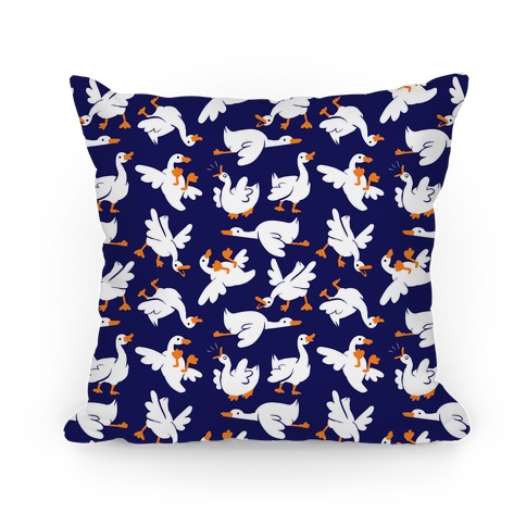 Goose Pattern Pillow