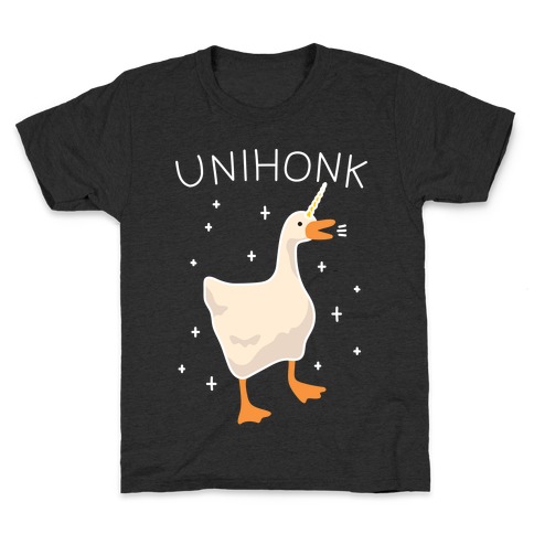 Unihonk Goose Unicorn Kids T-Shirt