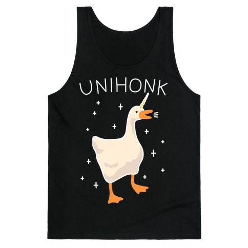 Unihonk Goose Unicorn Tank Top
