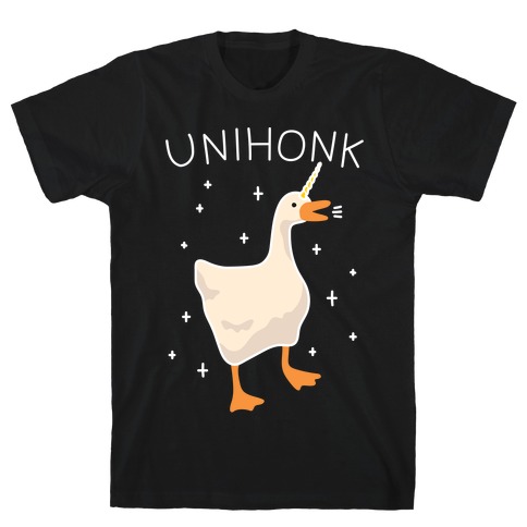 Unihonk Goose Unicorn T-Shirt