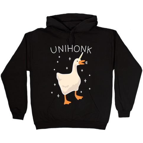 Unihonk Goose Unicorn Hooded Sweatshirt