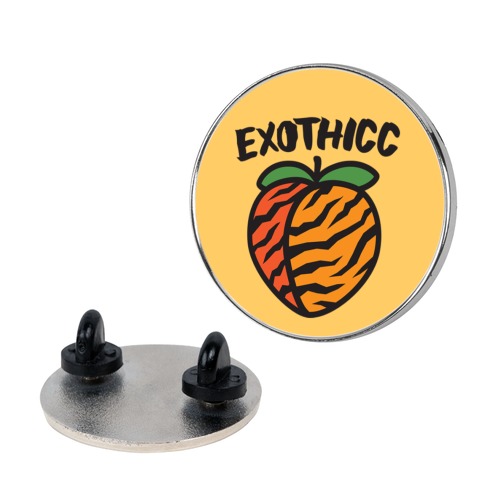 Exothicc Tiger Peach Pin