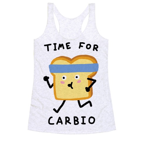 Time For Carbio Racerback Tank Top
