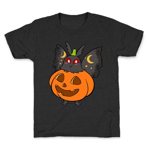 Mothman Pumpkin Kids T-Shirt