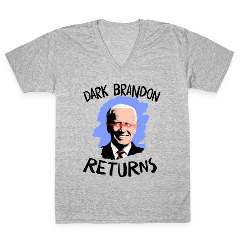 Dark Brandon Returns V-Neck Tee Shirt