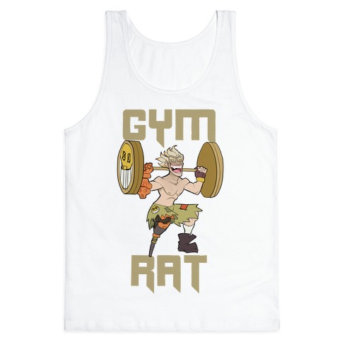 Certified Gym Rat Tank Tops | LookHUMAN