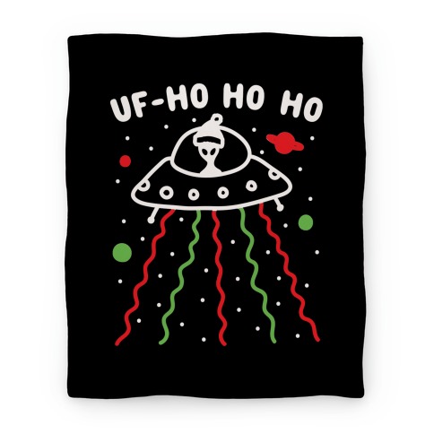 UF-Ho Ho Ho Santa Alien Blanket