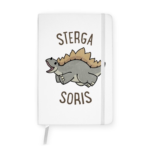 Derpy Stegosaurus Animal Notebook