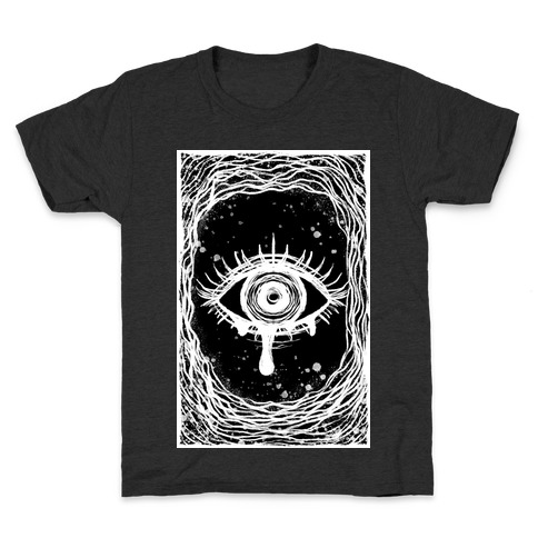 Trippy Eye Inverted Kids T-Shirt