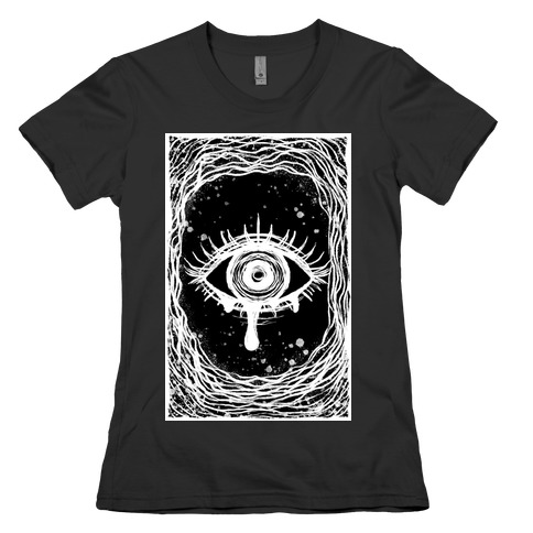 Trippy Eye Inverted Womens T-Shirt