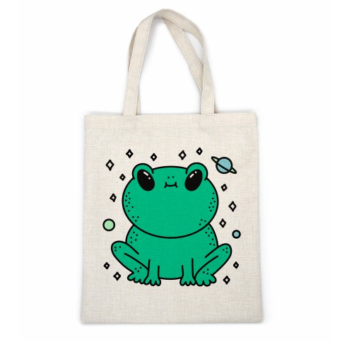 Alien Space Frog Casual Tote