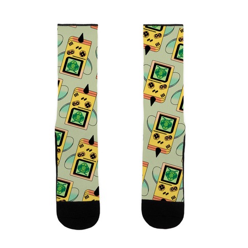 GameBee Pattern  Sock