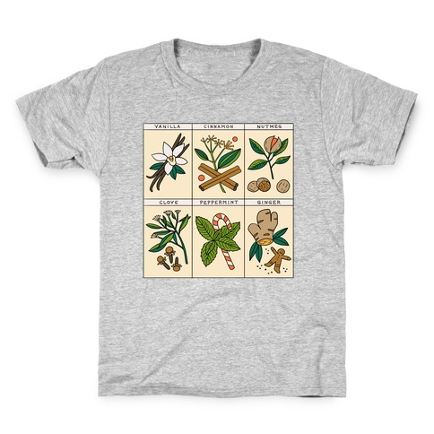 Holiday Spice Botanicals Kids T-Shirt