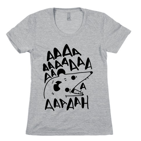 Screaming Possum Womens T-Shirt