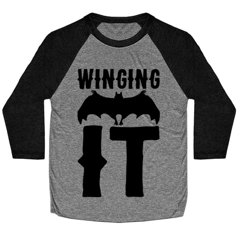 Winging It Bat Baseball Tee