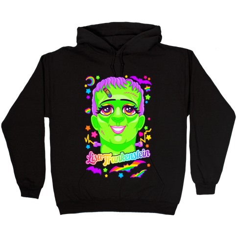 Lisa Frankenstein Parody Hooded Sweatshirt
