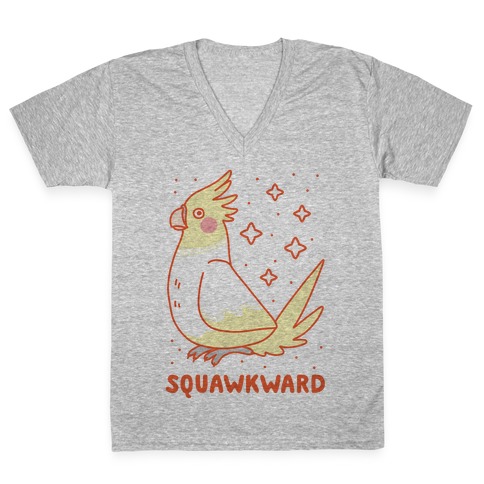 Squawkward V-Neck Tee Shirt