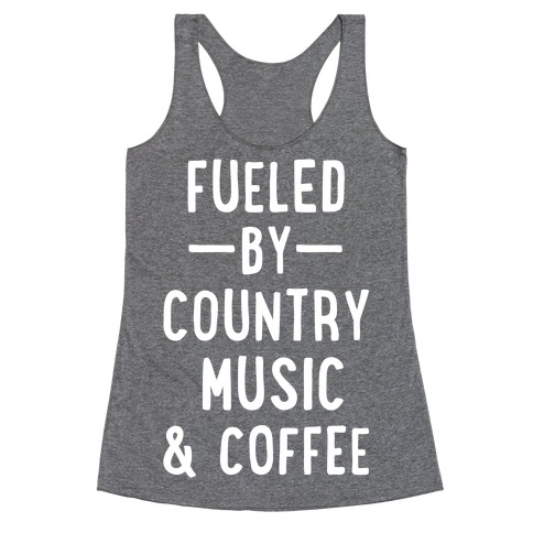 Fueled By Country Racerback Tank Top