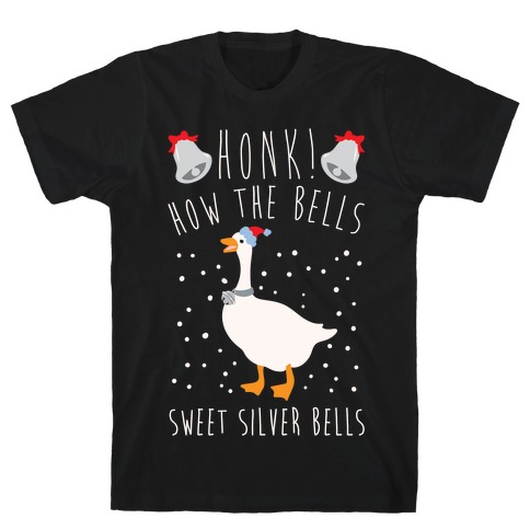 Honk How The Bells Parody White Print T-Shirt