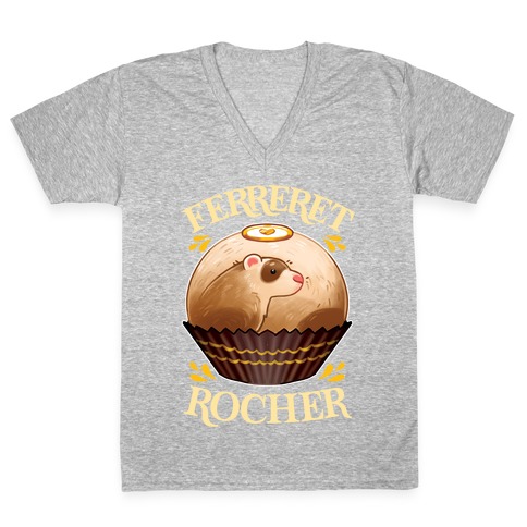 Ferreret Rocher V-Neck Tee Shirt