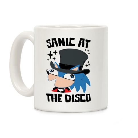 Sanic At The Disco Coffee Mug