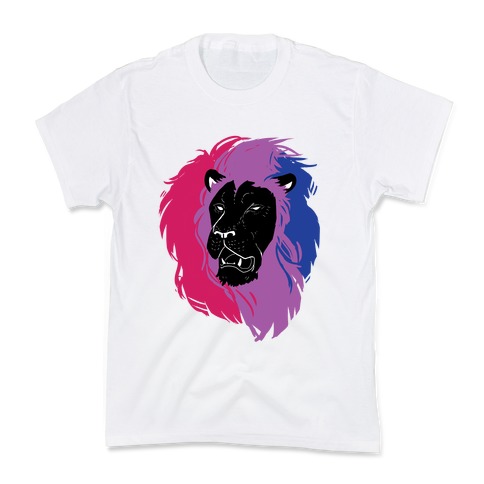 Bisexual Lion Pride Kids T-Shirt