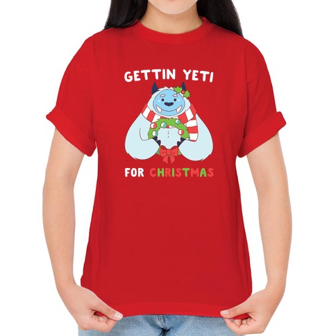 Gettin' Yeti for Christmas Christmas Gift Ugly Christmas Sweater