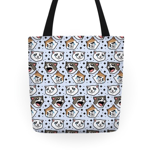 Crying Cats  Tote