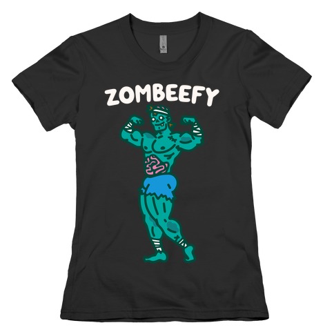 Zombeefy Parody Womens T-Shirt