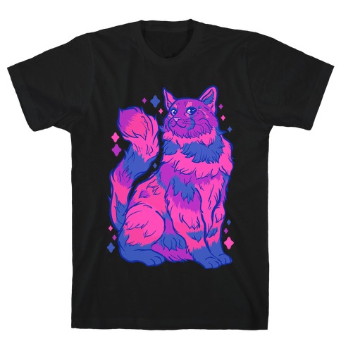 Bisexual Pride Cat T-Shirt