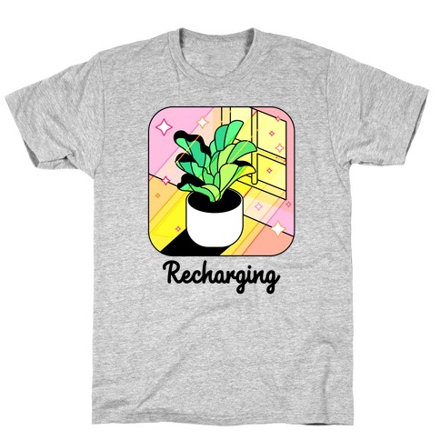 Recharging Plant T-Shirt