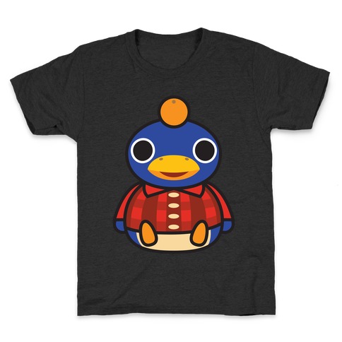 Roald Sitting With An Orange On His Head (Animal Crossing) Kids T-Shirt